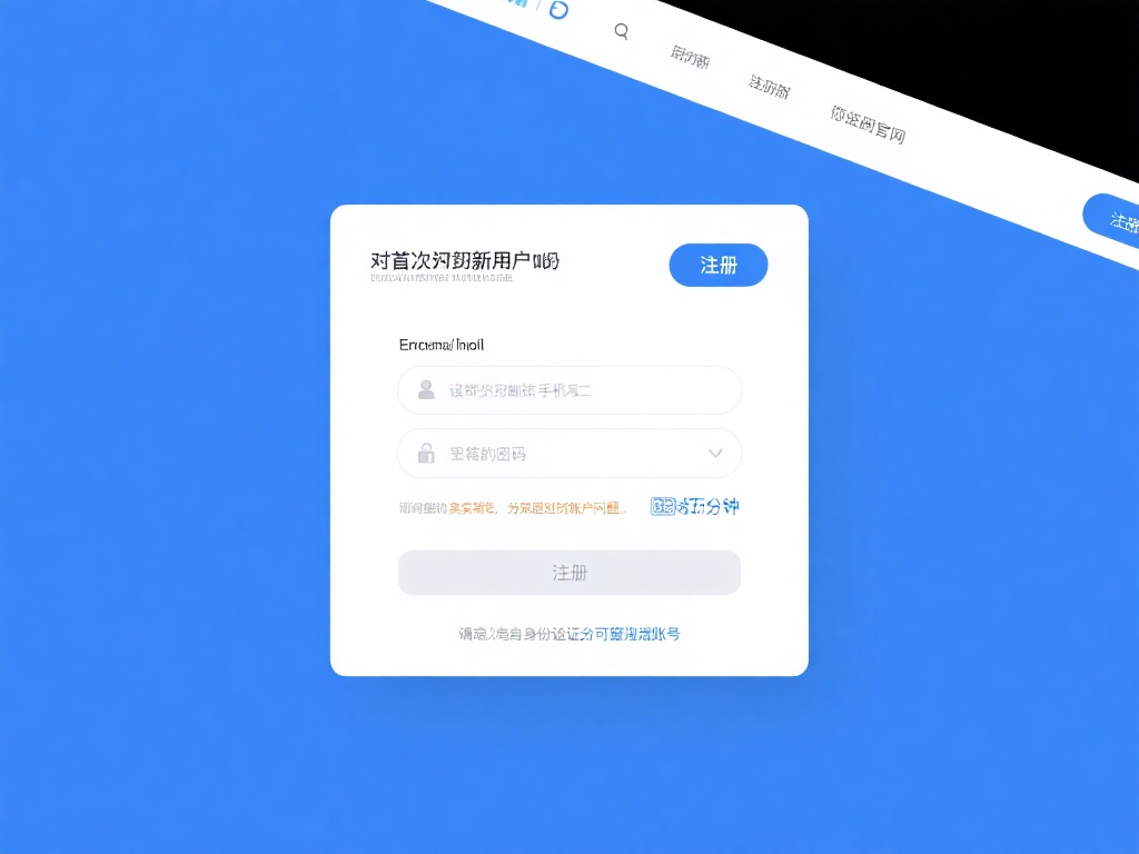 对于初次接触的新用户来说，注册往往是第一步，也是最